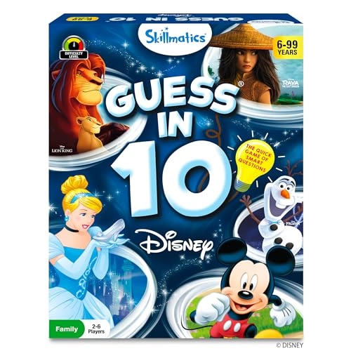 Guess in 10 Disney - Card Game