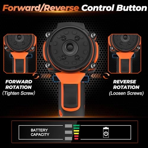 Brushless Cordless Drill Driver Kit - 2000mAh 21V