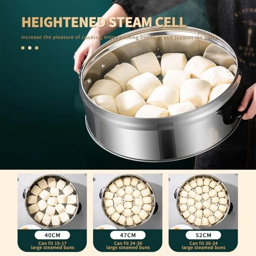 Electric Food Steamer - 40/47/52CM