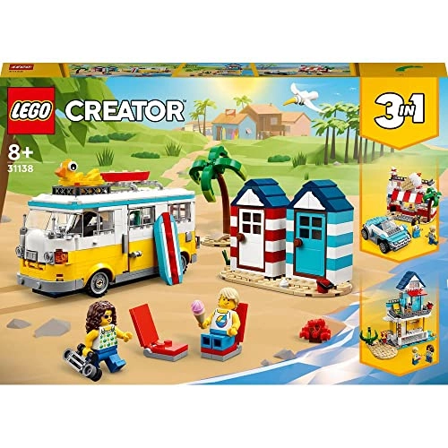Creator Beach Camper Van (31138) - Summerhouse Ice-Cream Shop