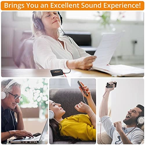 Portable 3.5mm Headphone Amplifier