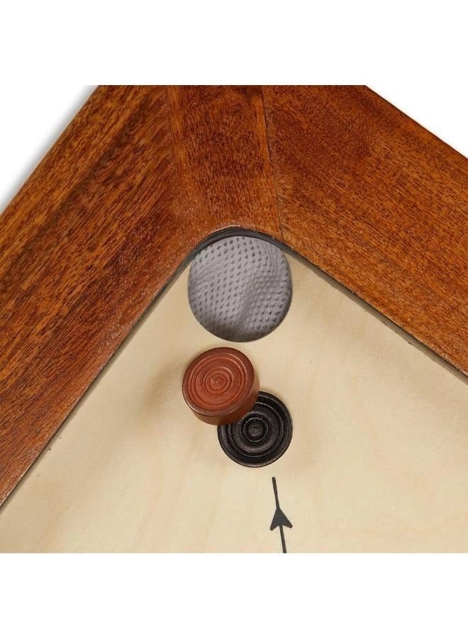Carrom Board + Carrom Coin + Striker + Carrom Powder