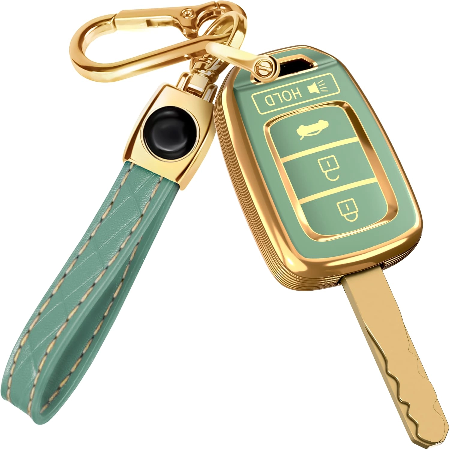 lucrum Honda Key Fob Cover - Accord Civic CR-V HR-V Pilot Ridgeline SE LX 2014-2022