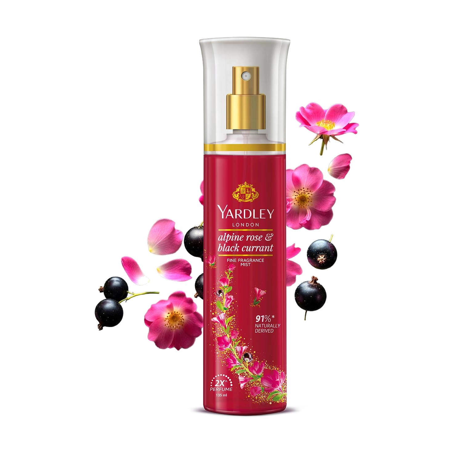 Wipro Enterprises Pvt Ltd Fine Fragrance Mist - 135ml Alpine Rose & Black Currant
