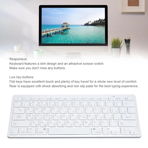 Ergonomic Wireless Keyboard - Wireless
