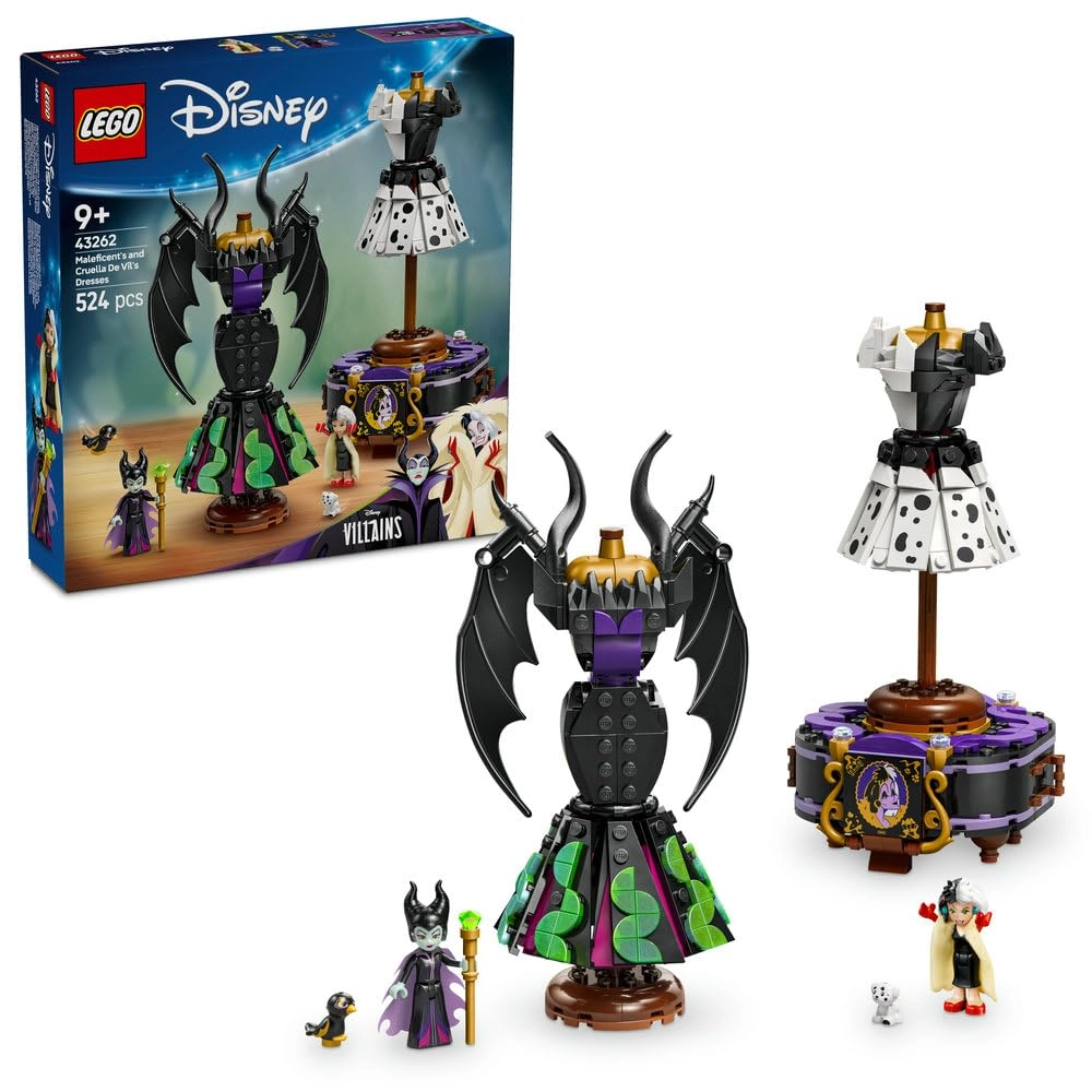 LEGO Disney Maleficent's and Cruella De Vil's Dresses (43262)