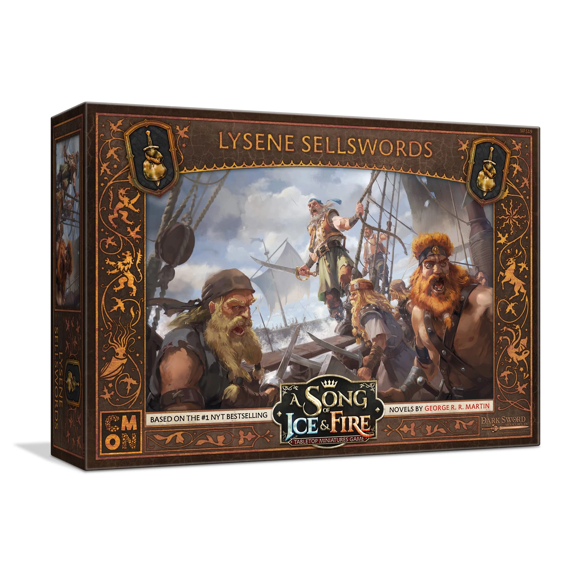 CMON A Song of Ice & Fire: Tabletop Miniatures Game: Lysene Sellswords Unit Box