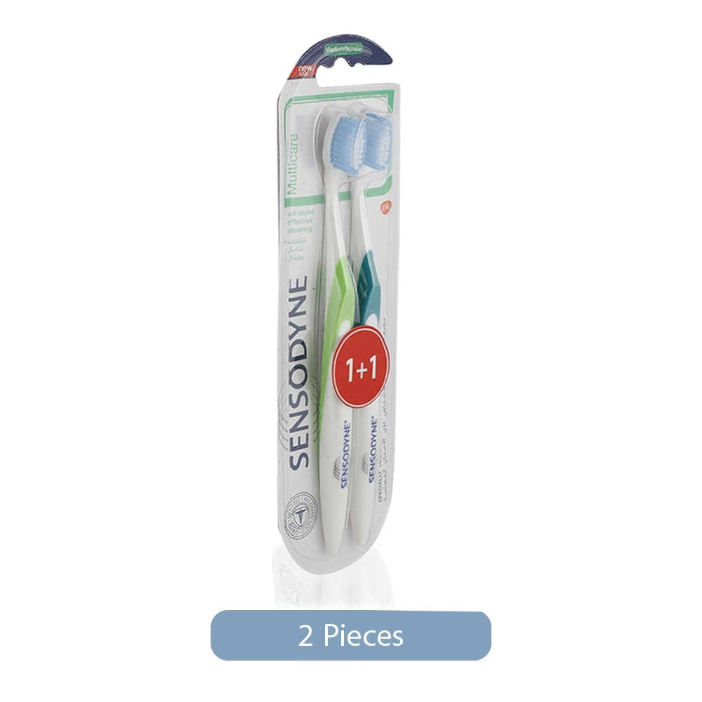 Sensodyne Multi Care - Medium 2-Piece Pack