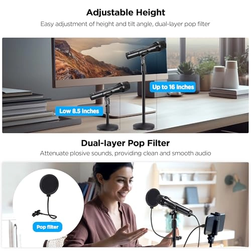 podcast dynamic microphone USB+XLR Microphone