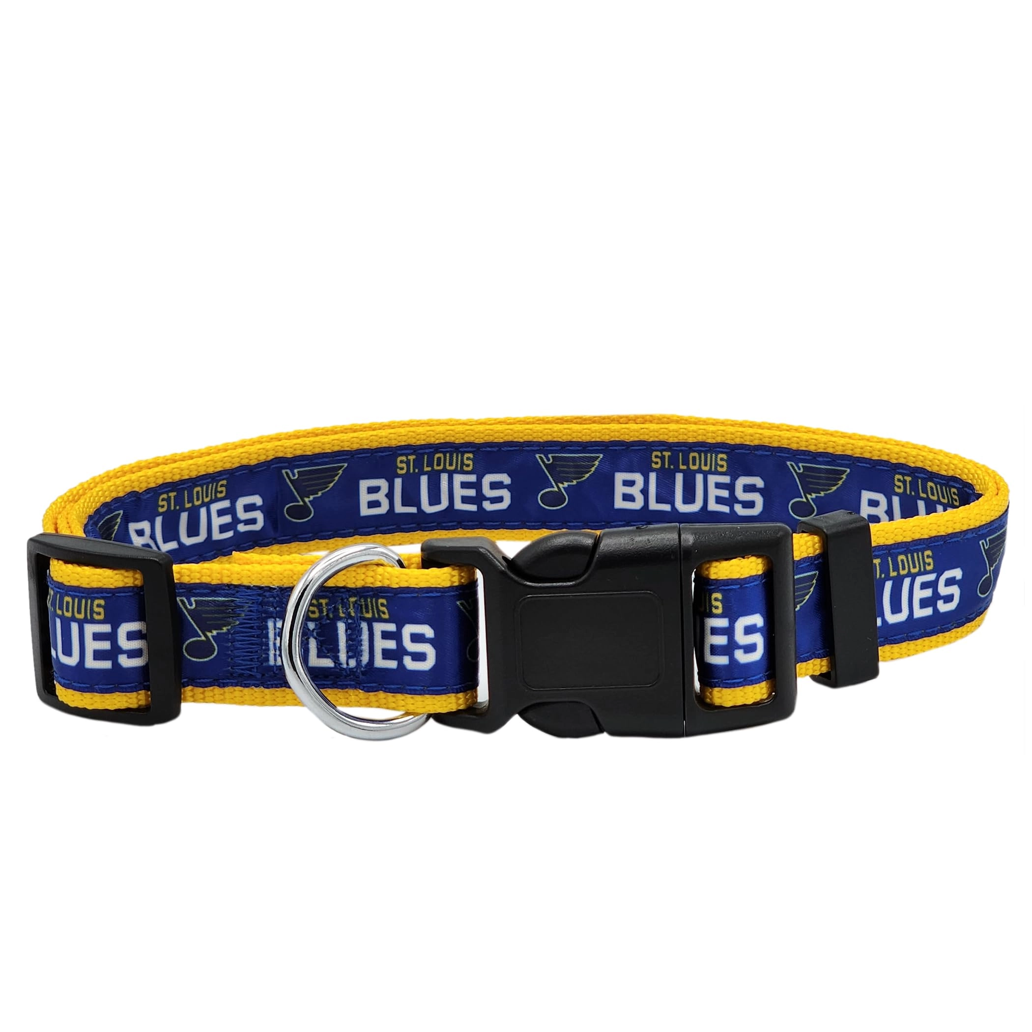 Pets First NHL ST.Louis Blues Collar - Large (18 - 28" Length x 1" Width) Dog