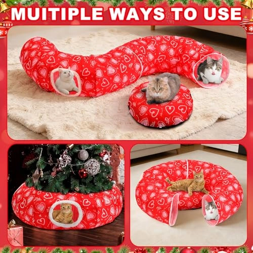 Cat tunnel bed - 3 ft x 3 ft x 9.8 Inches