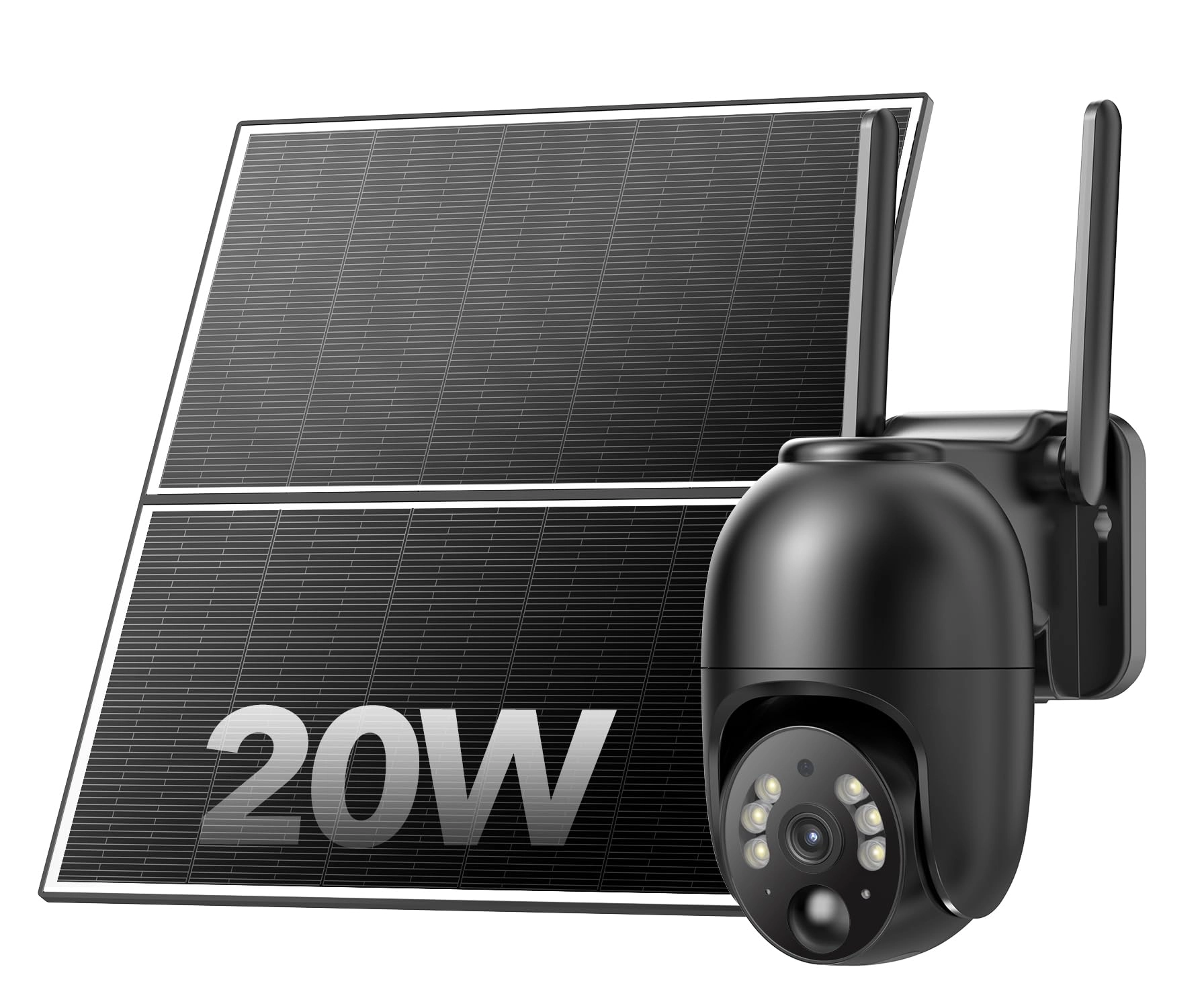 SEHMUA Solar Security Camera 2K