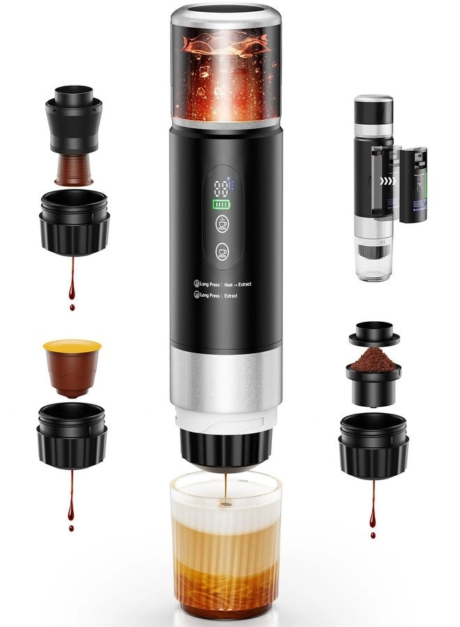 Lmozim 3-in-1 Portable Espresso Maker