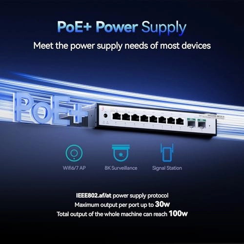 PoE 8x 2.5G - 10-ports