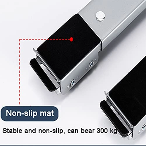 Washing Machine Base - Silver Adjustable 45-70cm