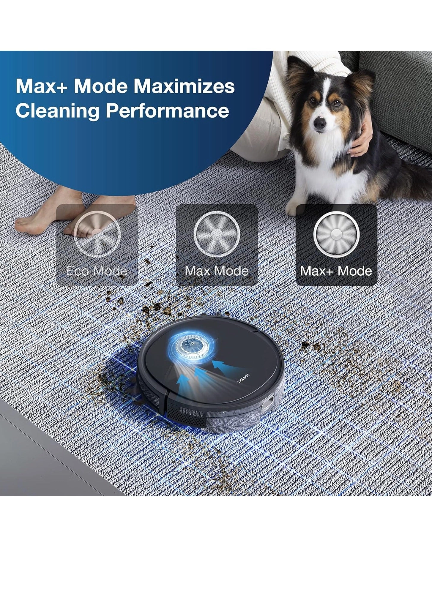 DEEBOT U2 PRO - 2-in-1 With Mop