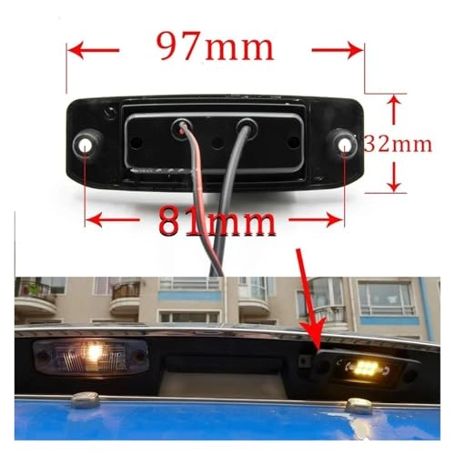 Reversing Camera - Universal RCA connector 680*480 720P