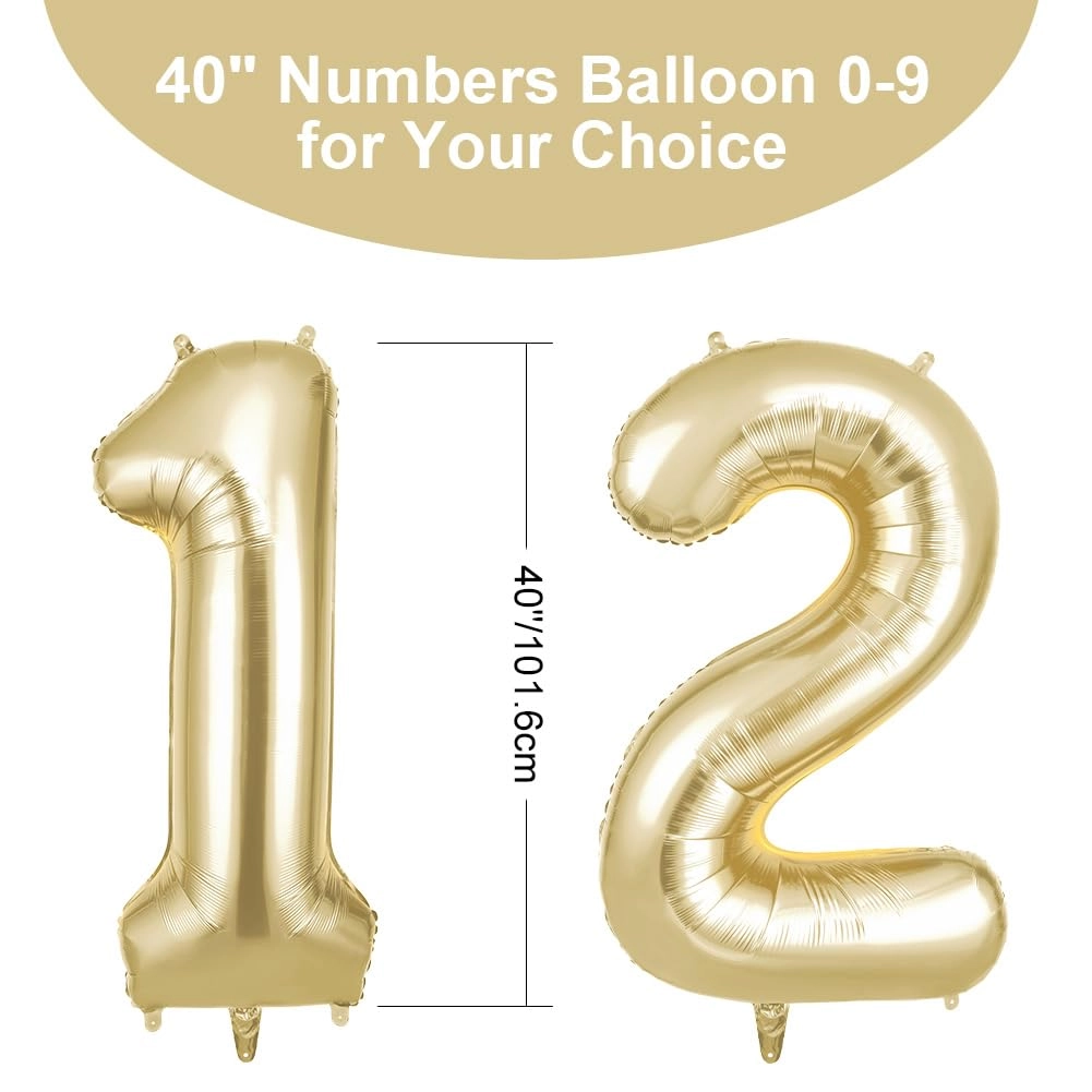 Number 12 Balloon - 2 piece(s)