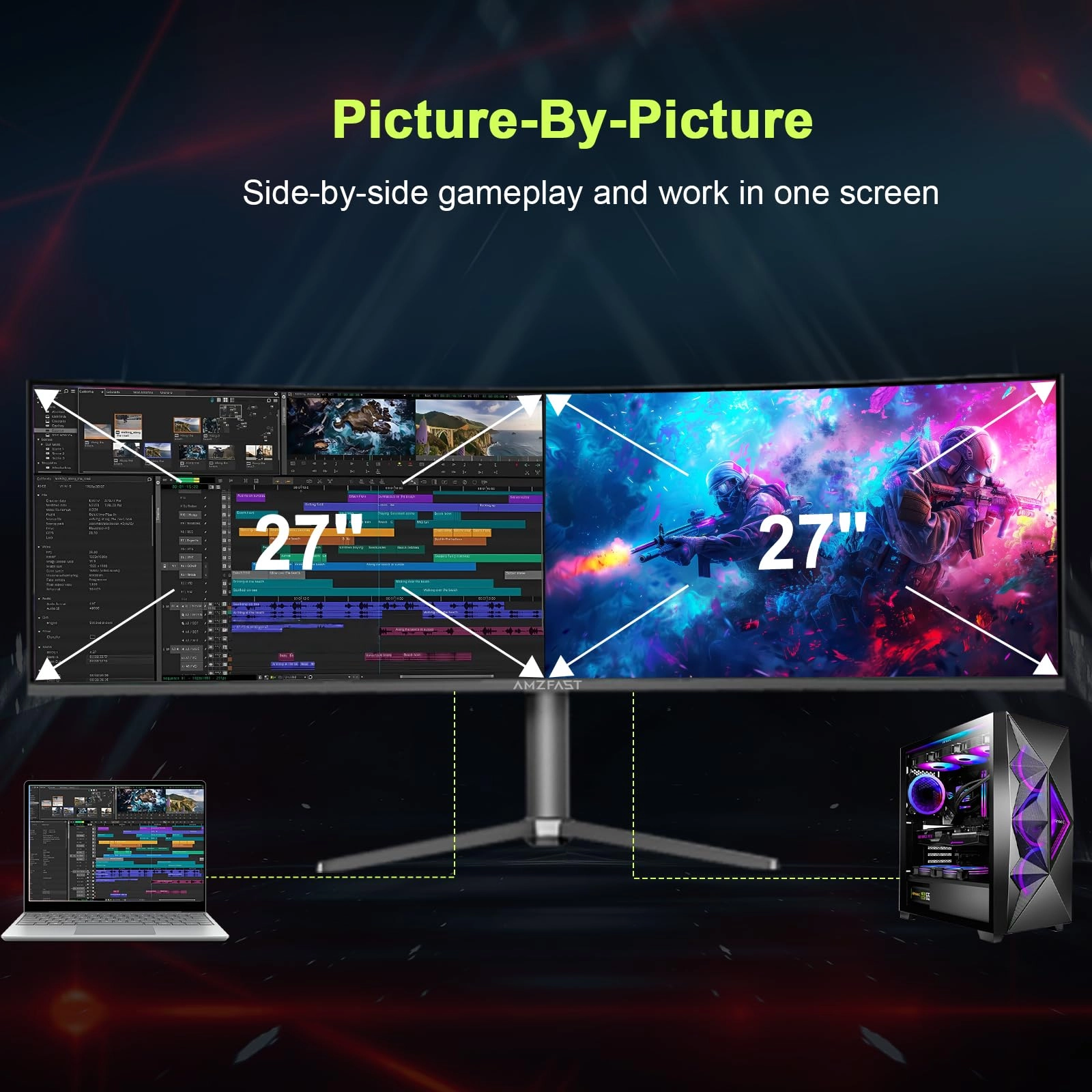 AMZG49C7U - 49 Inch 5120x1440p