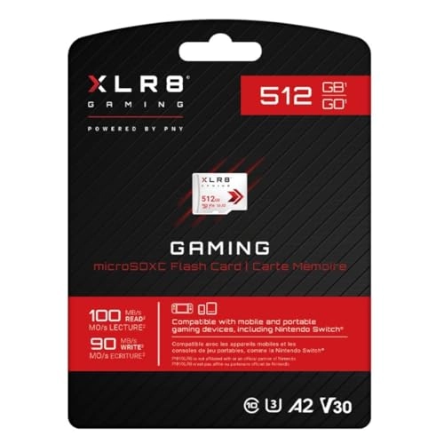 XLR8 MicroSDXC - 512 GB 90MB/s