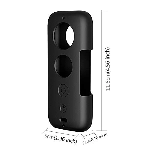 Silicone Protective Case with Lens Cover - Insta360 ONE X