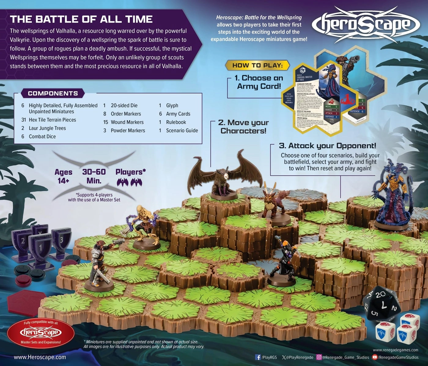Heroscape: Battle for The Wellspring - Battle Box Standard Edition