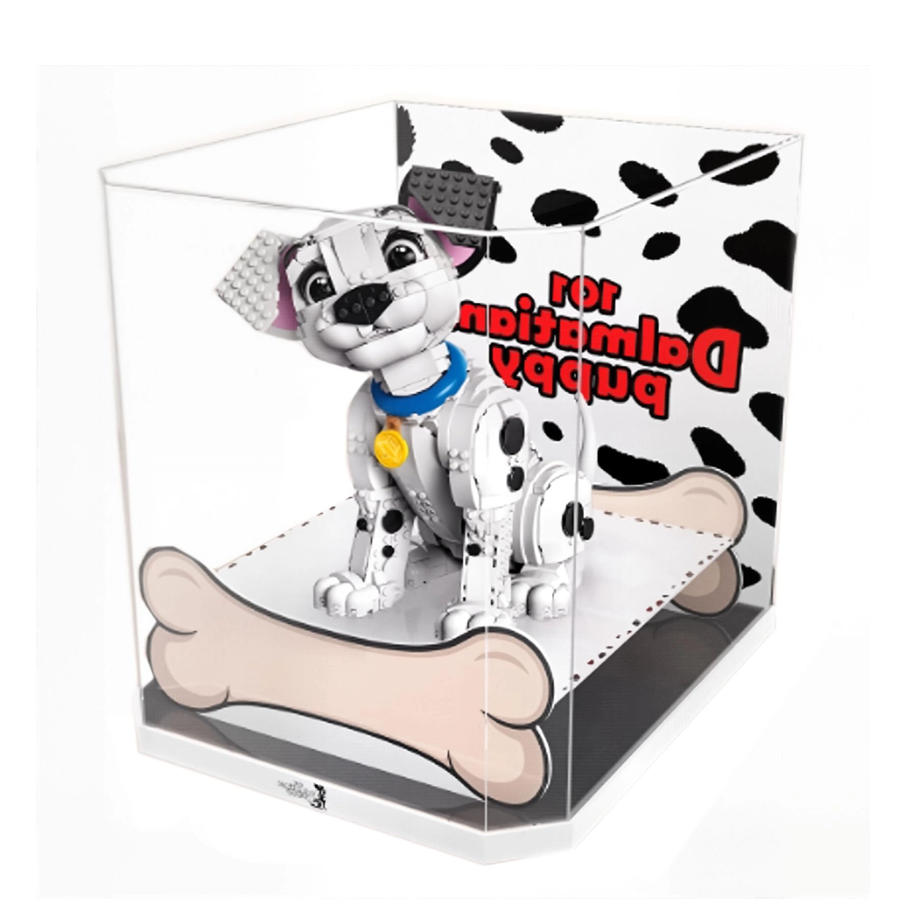 CHIFENMS Acrylic Display Case for LEGO 43269 Dalmatian 101 Dalmatians Set