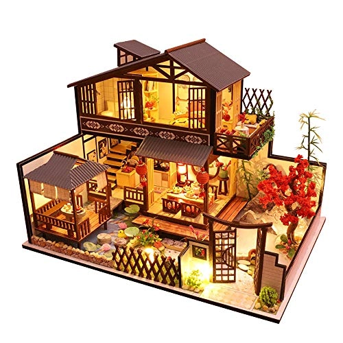 3D Miniature Dollhouse Kit - Sunshine Flower House 1:12