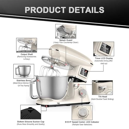 Stand Mixer - 8L 660W