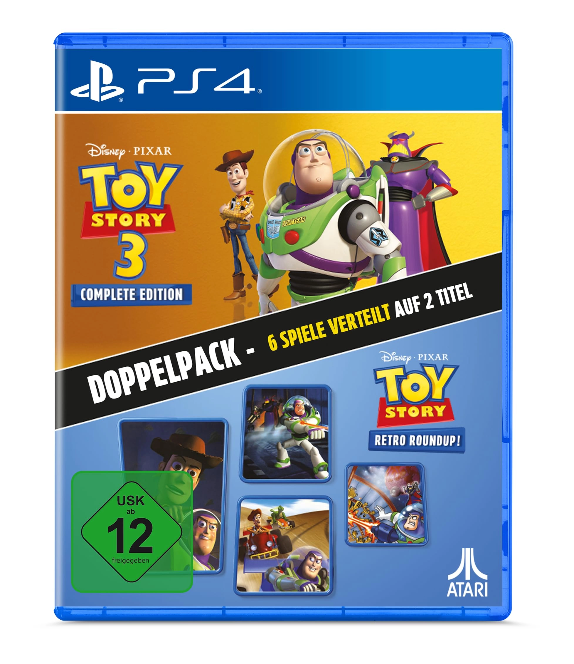 Toy Story: Retro Roundup! + Toy Story 3 Complete Edition Double Pack | PS4