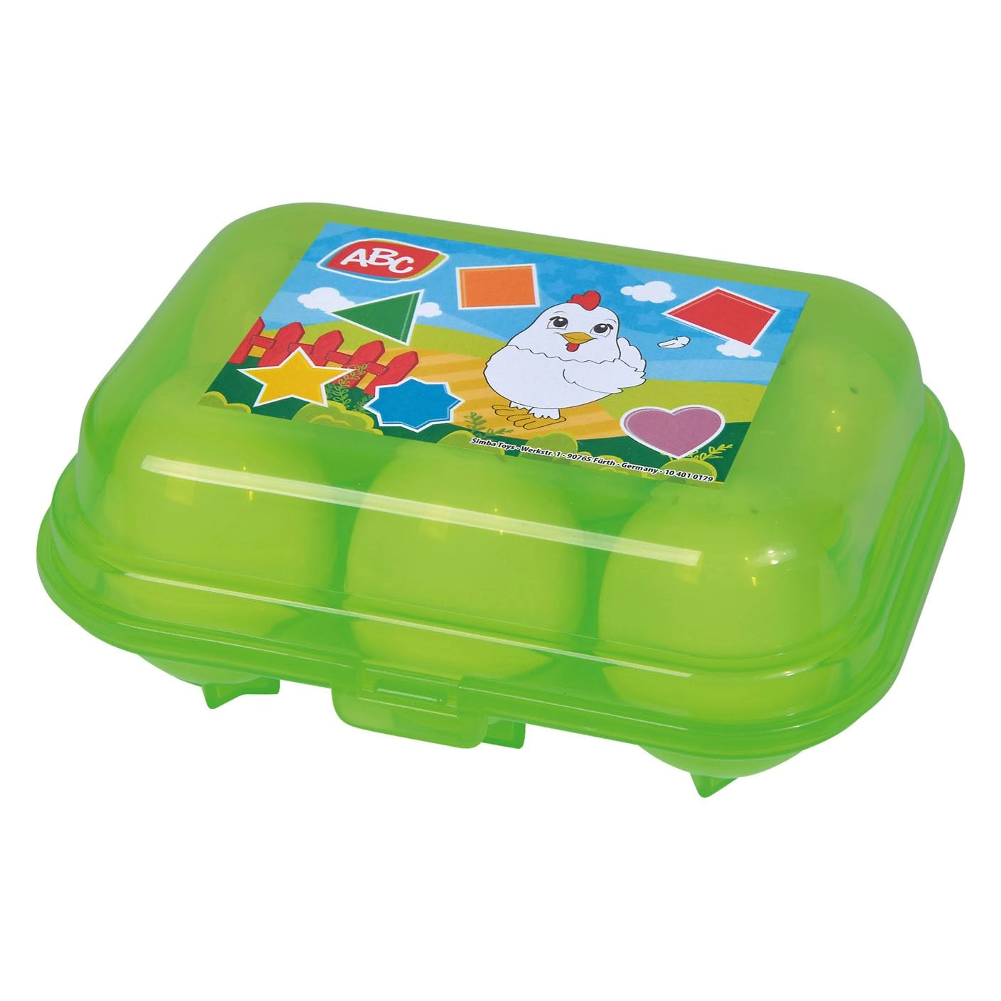 Simba ABC Egg Shape Sorter - 12 months+ 6 pieces