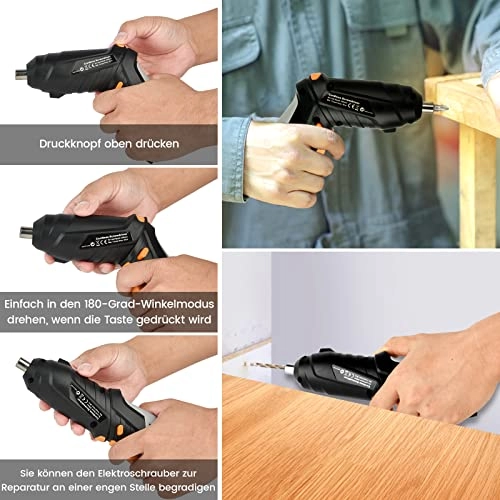 Mini Electric Screwdriver - 4.6 Ampere-hour