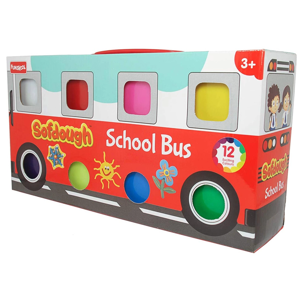 Sofdough School Bus - 3+