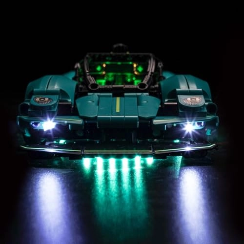 LED Light Set - Compatible with Lego 42208 Aston Martin Valkyrie Battery & USB