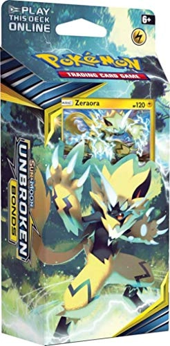 Sun & Moon 10 Unbroken Bonds Theme Deck - Zeraora - English multi