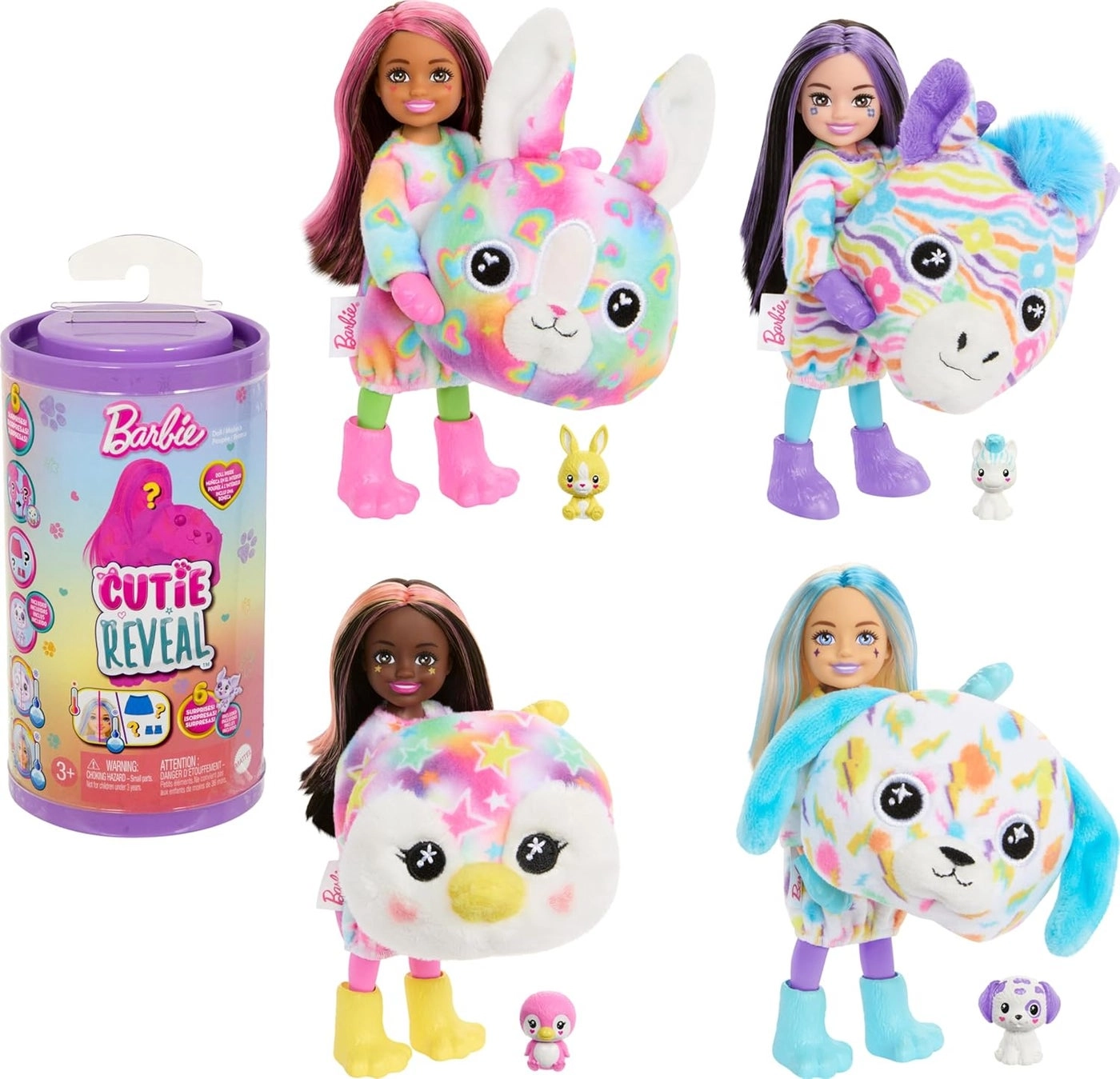 Chelsea Doll - Color Change Animal Plush Costume Ages 3+
