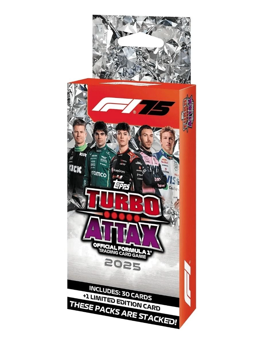 Topps Formula 1 Turbo Attax 2025 Value Box - 31 pcs