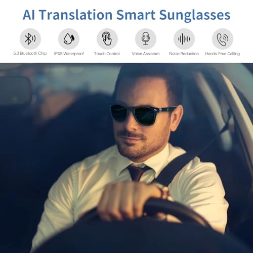 MZ08-AI - 110+ Languages Real-Time Translation Bluetooth Audio