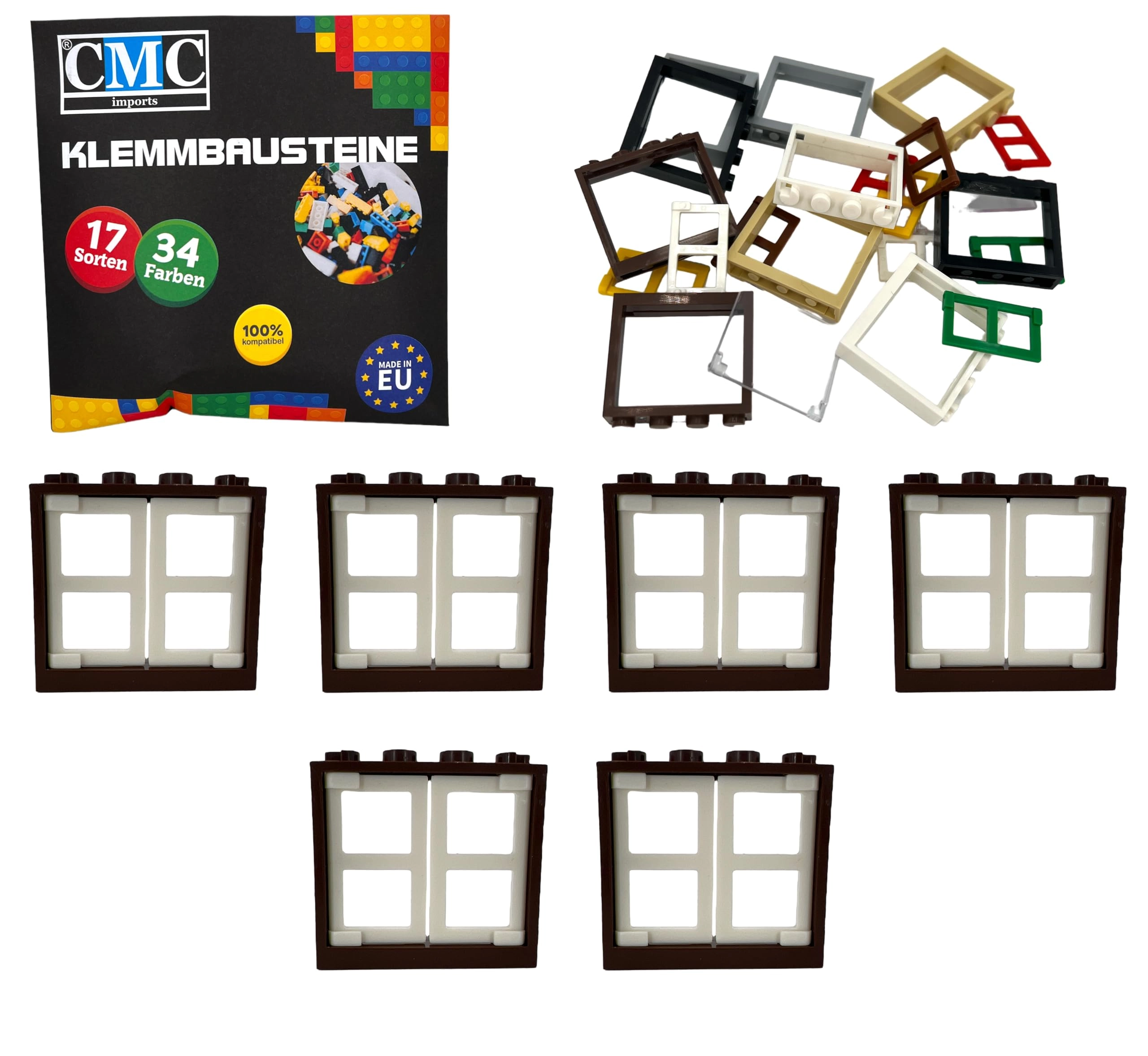 Window Frame 1 x 4 x 3 - 6 pcs