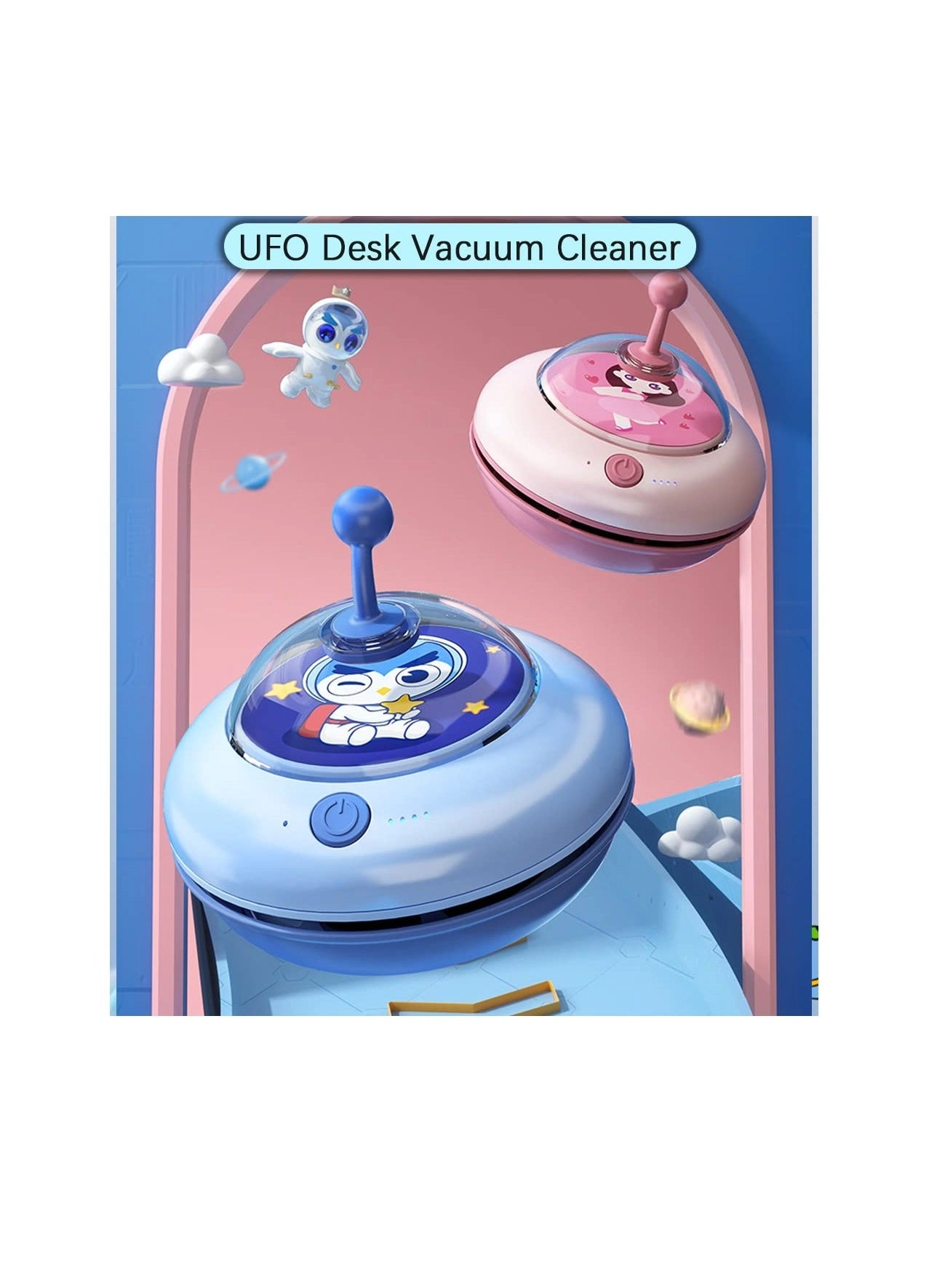 Mini Vacuum Cleaner - Detachable USB Charging