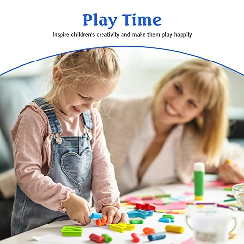 Alphabet Dough Cutter Kit - 26 Capital Letters 1-2 inch Assorted Colors