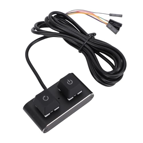 Velaurs PC Power Button - RGB Mechanical Switch 2M Cable