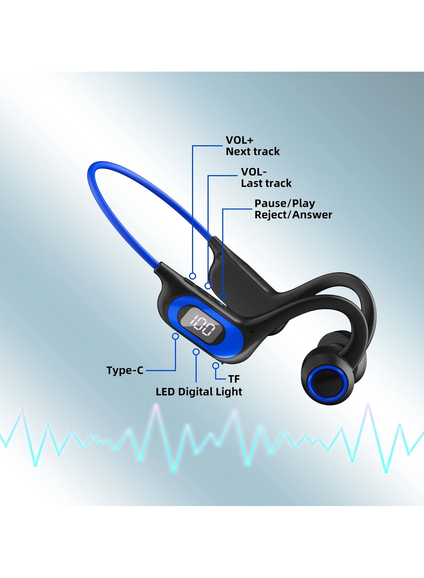 Open Ear Wireless Earbud
