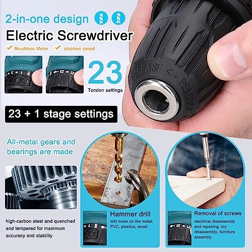 Cordless Driver Drill - 1300mAh