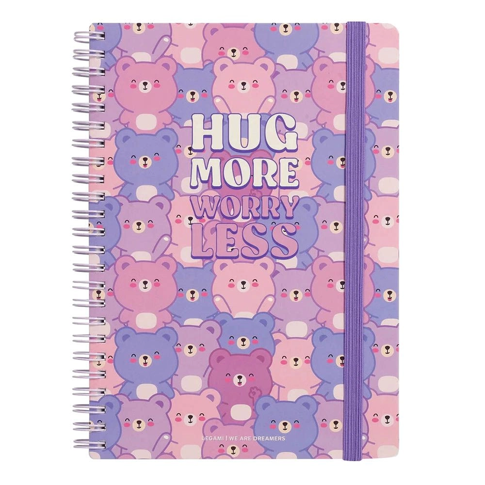 Spiral Notebook Large Spiral - Lined 160 Pages