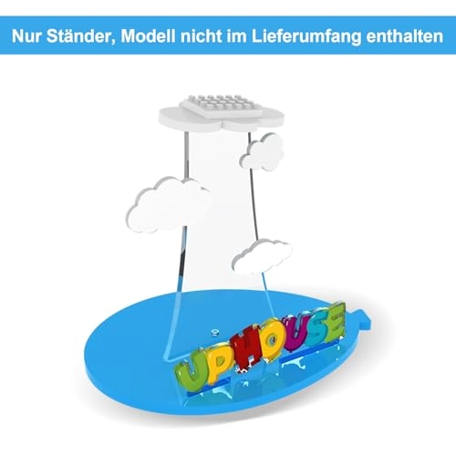 Acrylic Display Stand - Acrylic Up House for LEGO 43217
