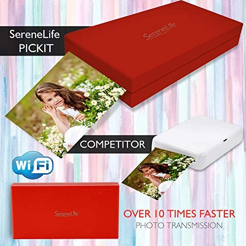 Wireless Instant Photo Printer - 2" x 3.5"