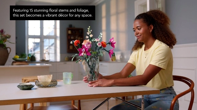 Botanicals Pretty Pink Flower Bouquet - multicolor (10342)