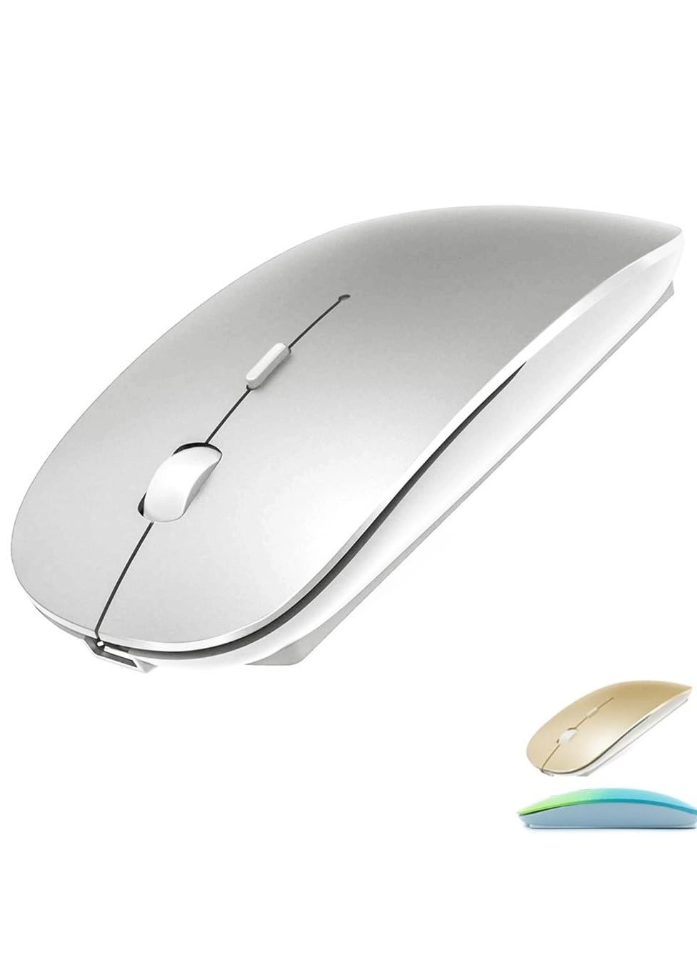 Dual Mode Wireless Mouse - Bluetooth 5.1 + 2.4GHz Wireless