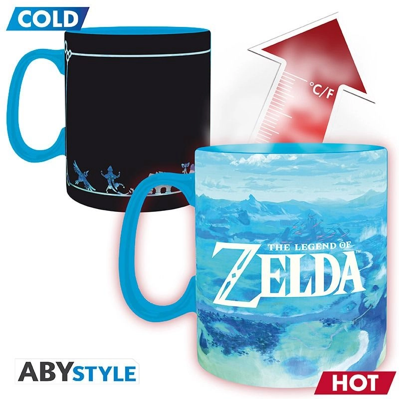 The Legend of Zelda Breath of the Wild Mug - Heat Change - 460 ml